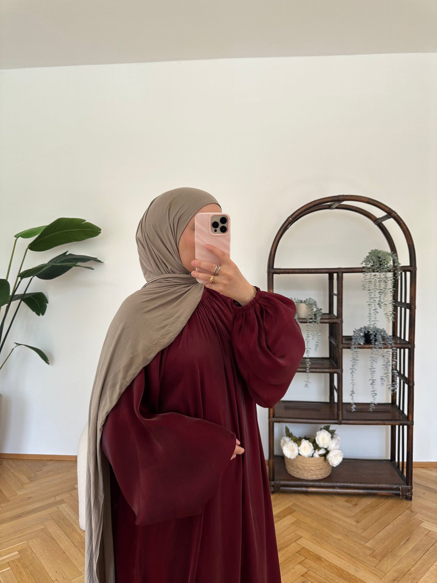 Hümra Kleid Bordeaux