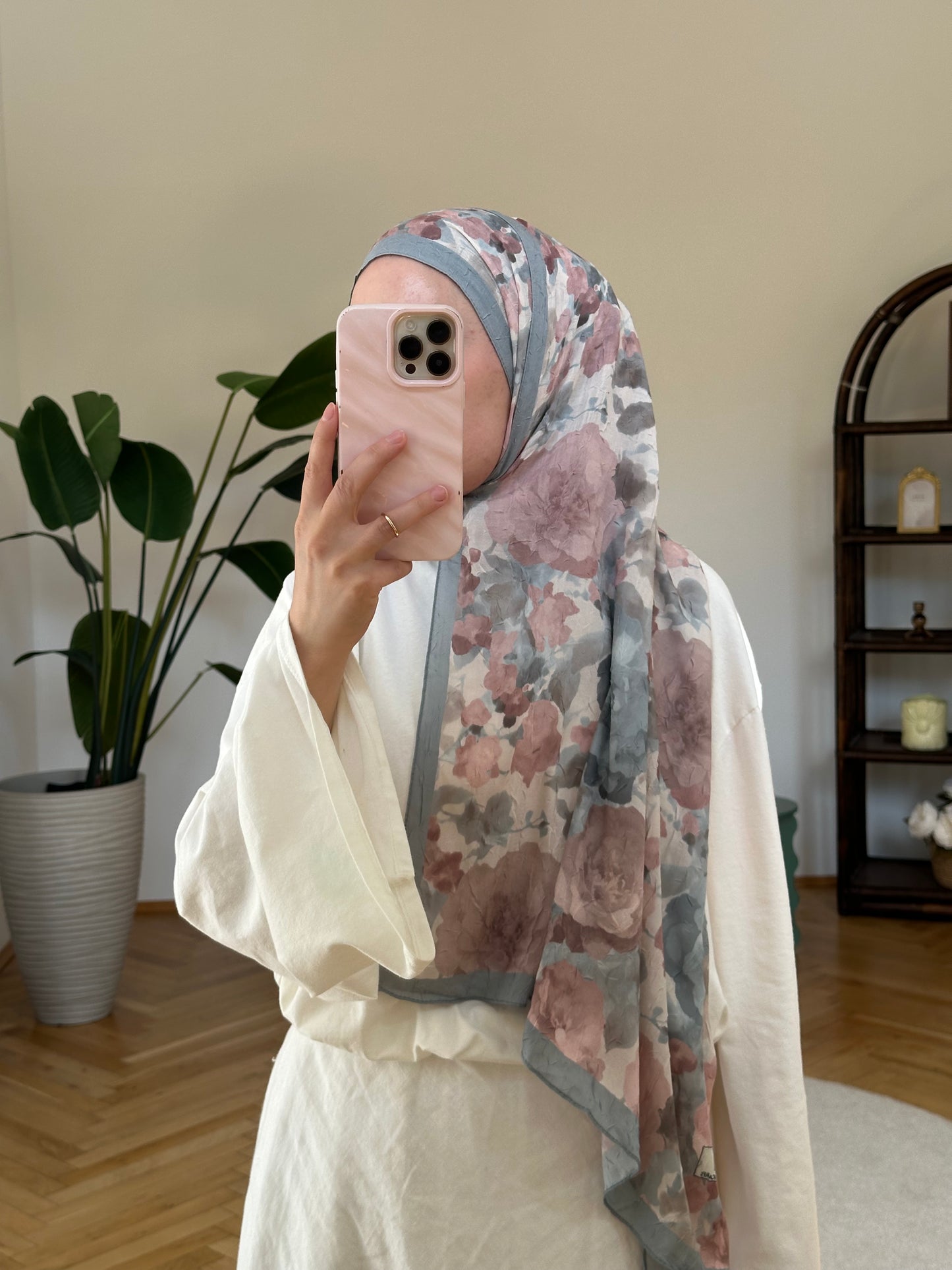 Kalbi Scarf Blau