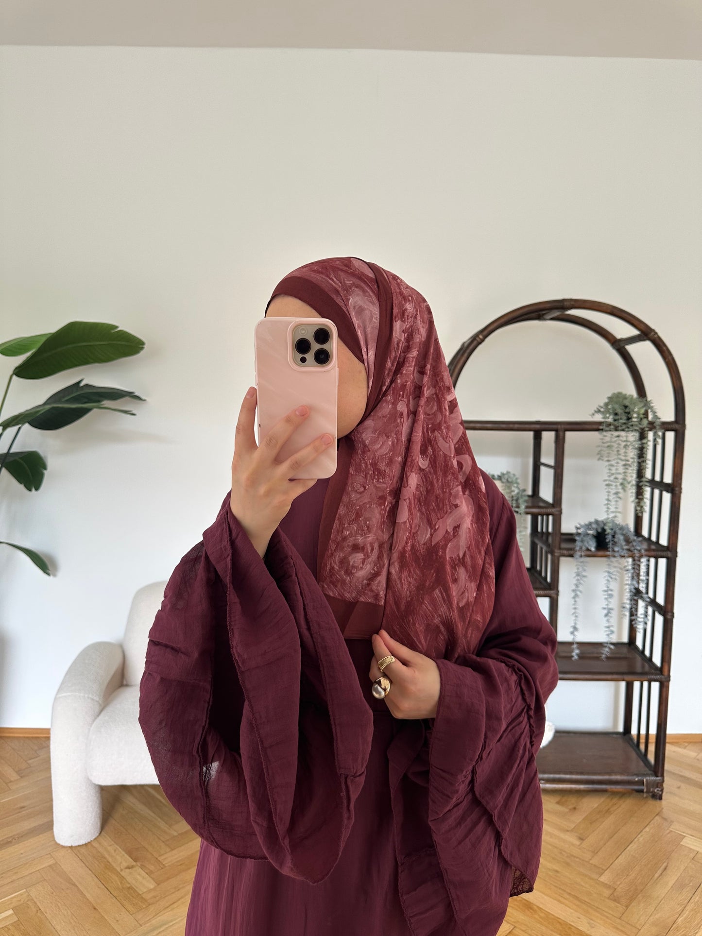 Sade Scarf Bordo
