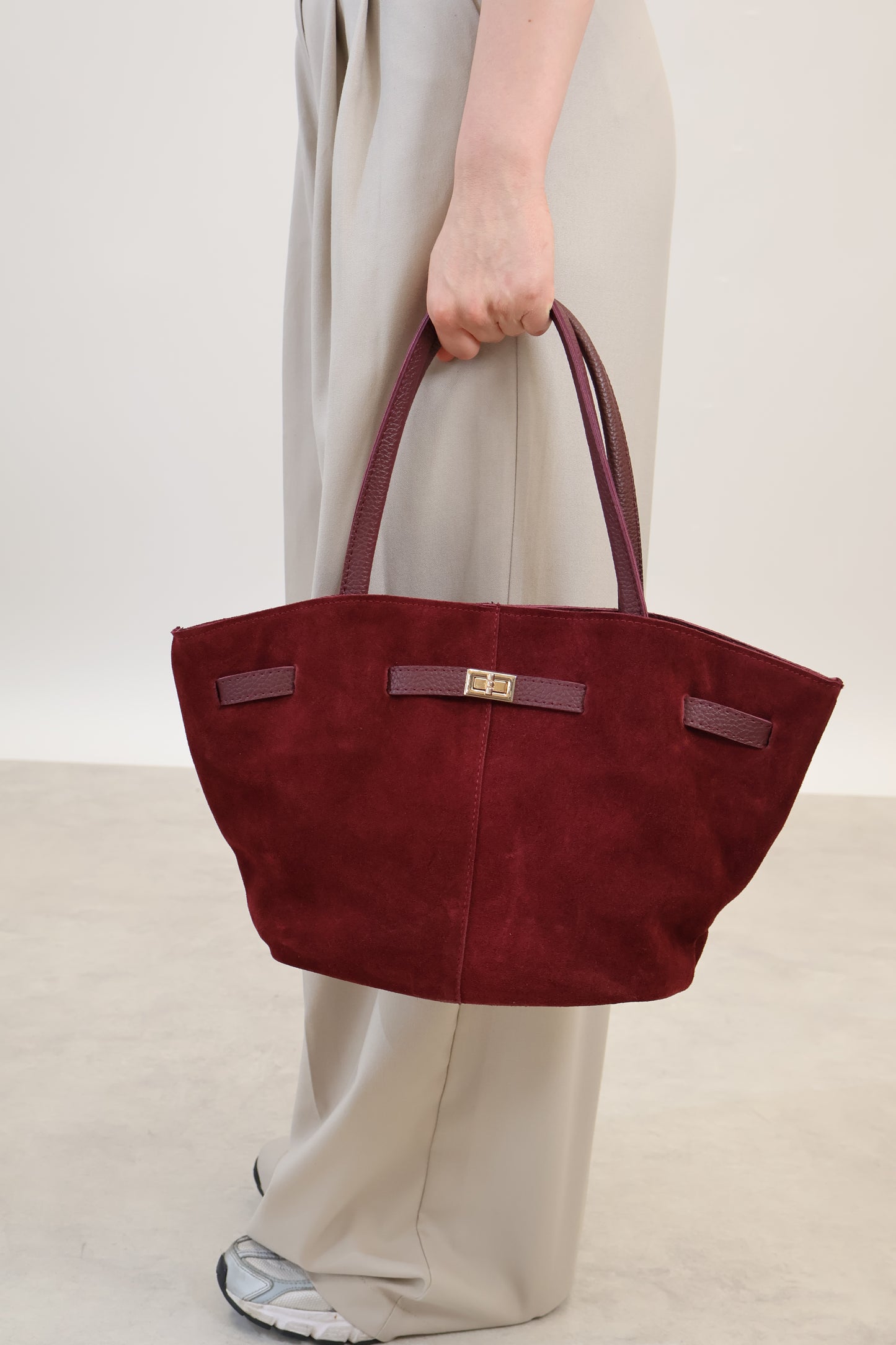 Tragetasche Weinrot