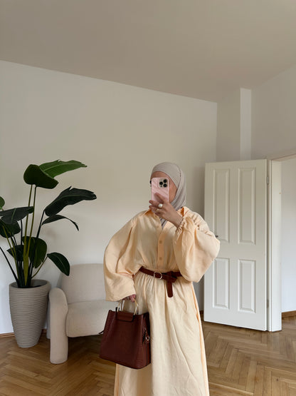 Farah Kleid Aprikose