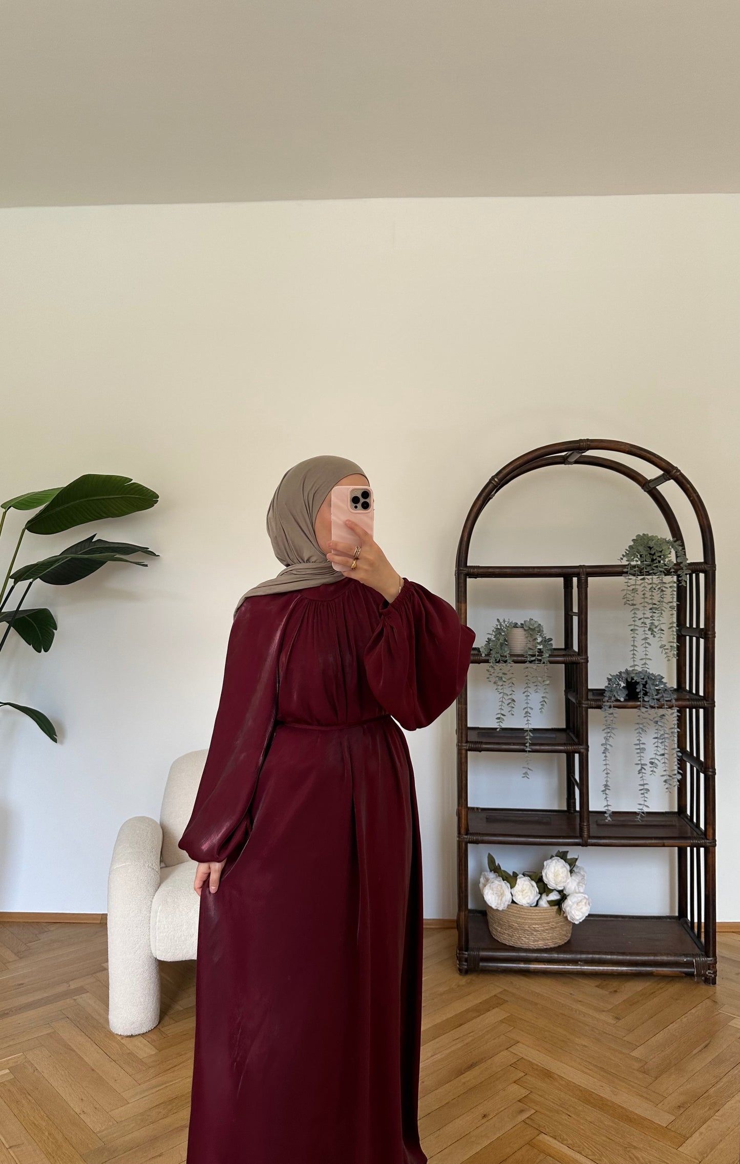 Hümra Kleid Bordeaux