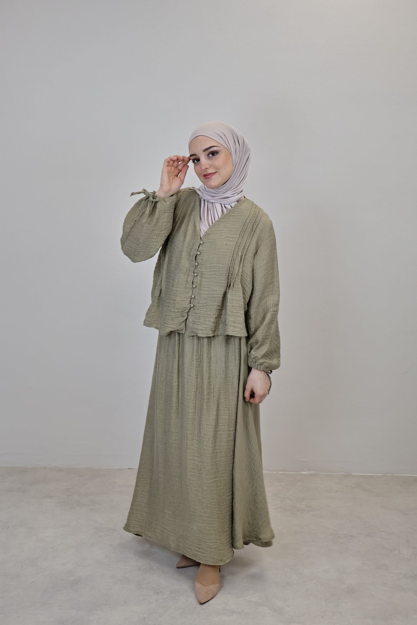 Hira Zwei-Teiler Grün