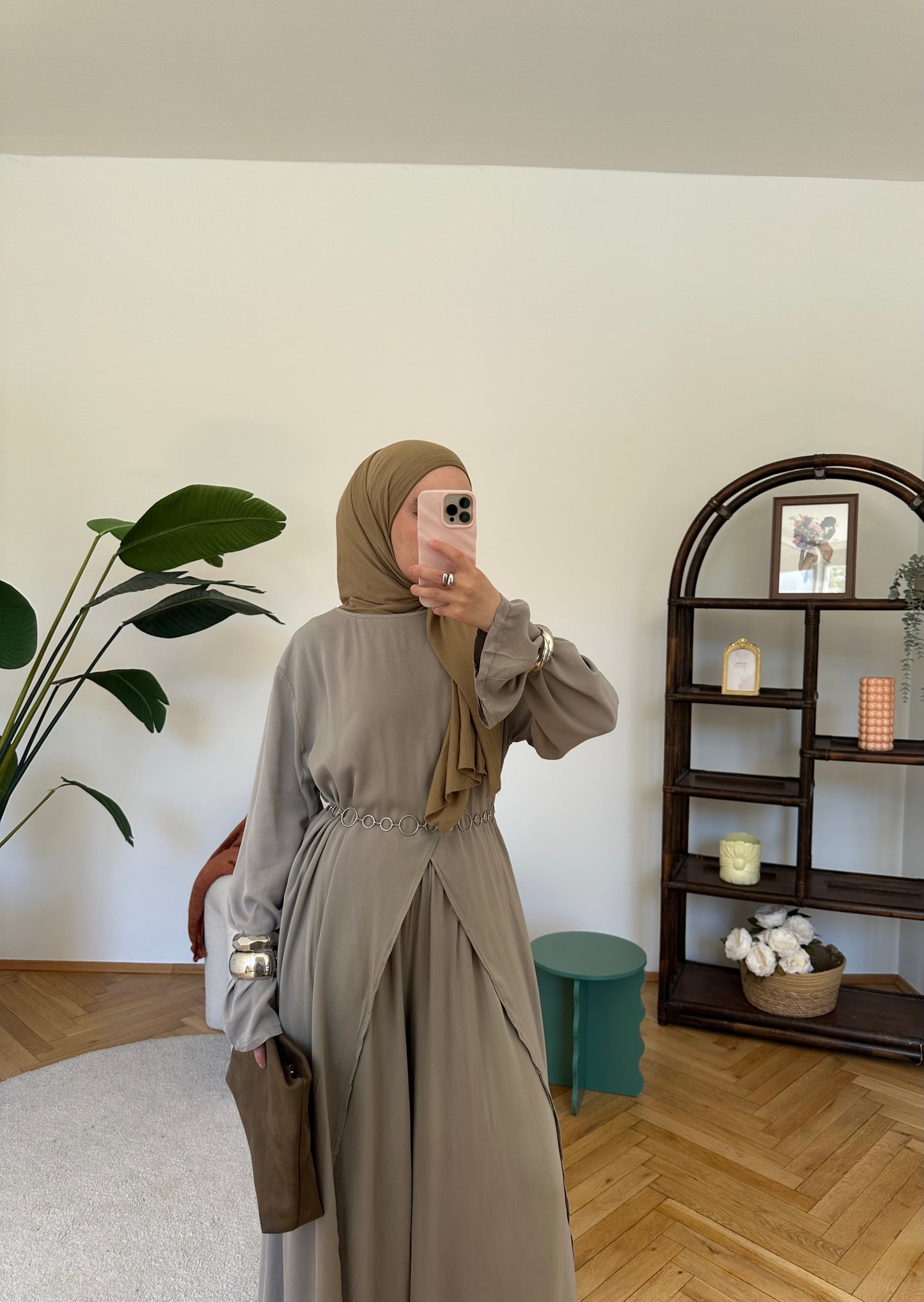 Lidya Zweiteiler Steingrau