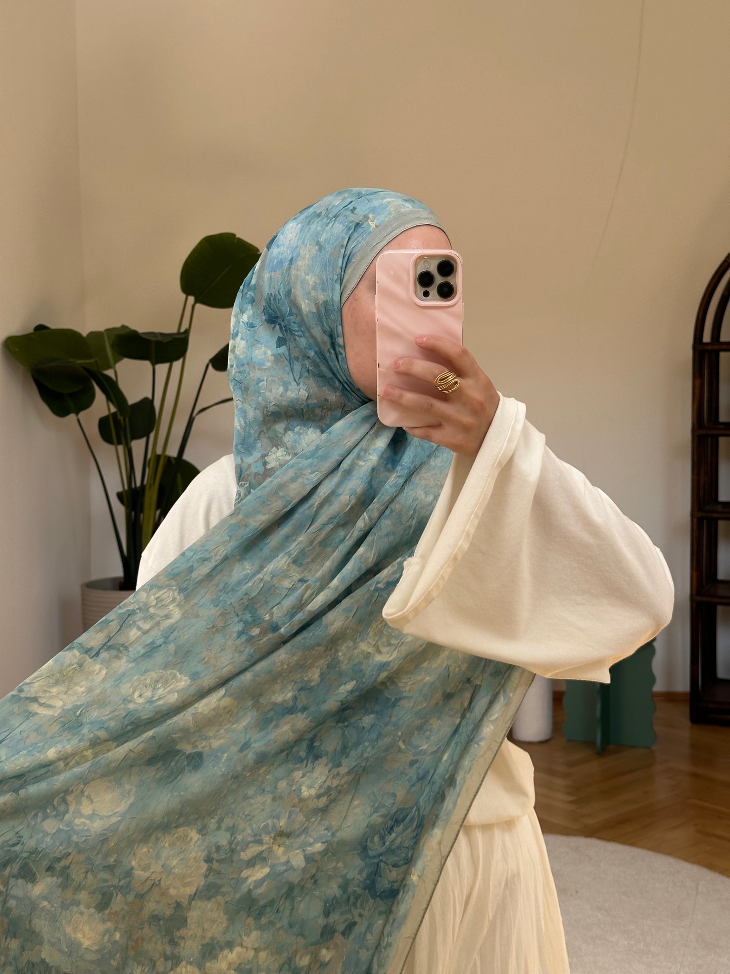 Ala Scarf Türkis
