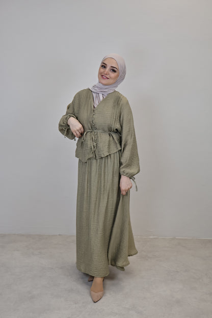 Hira Zwei-Teiler Grün