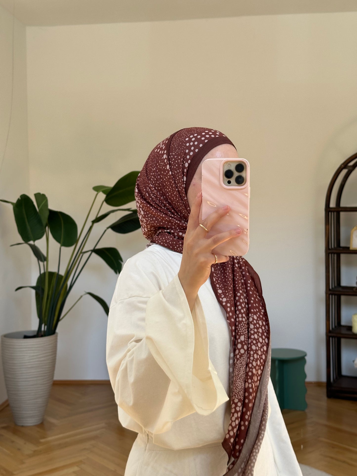 Ceylan Scarf Bordeaux