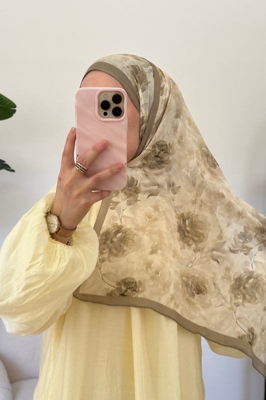Rami Rose Scarf Grün