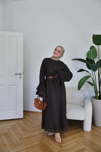 Pamuk Kleid Braun
