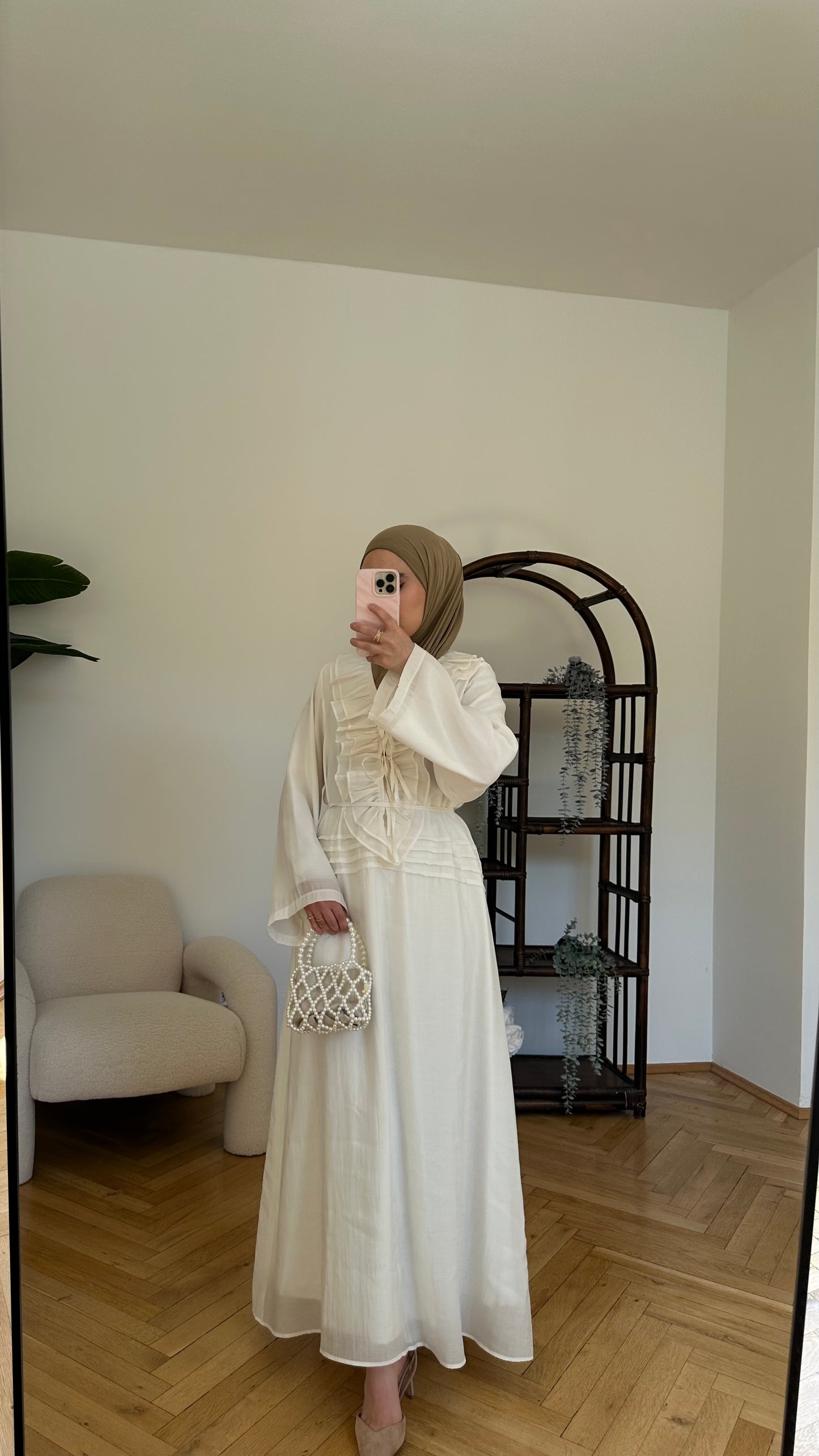 Ella Kleid Weiss