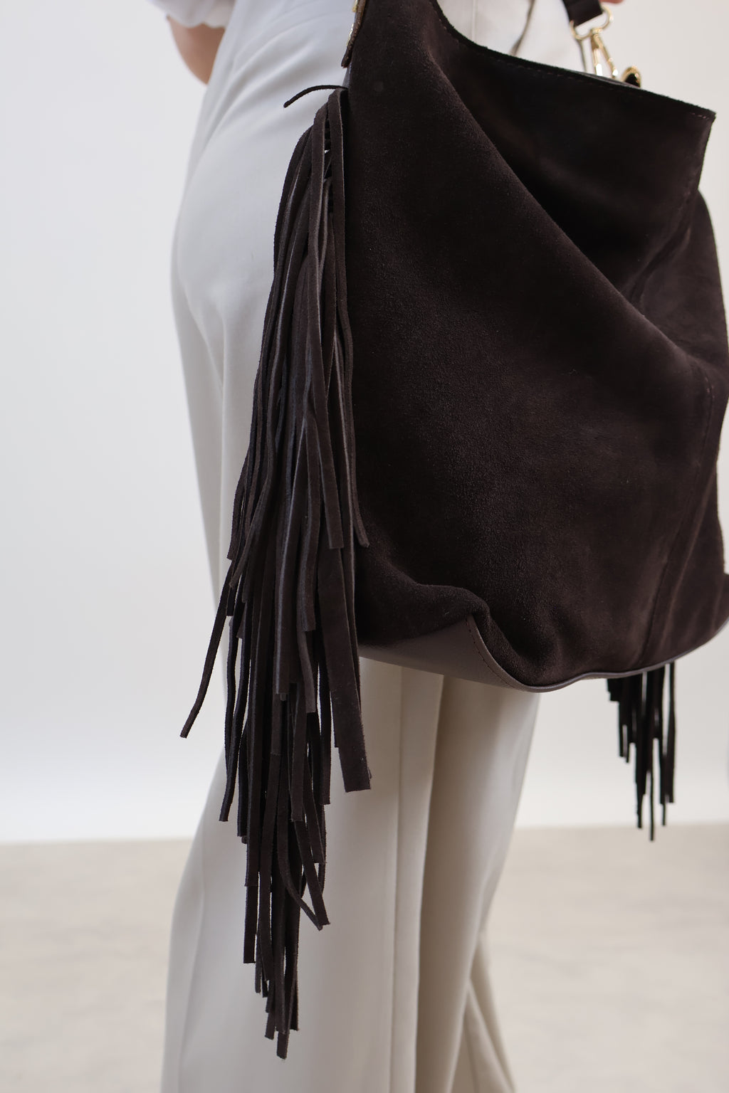 Tasche mit Fransen
