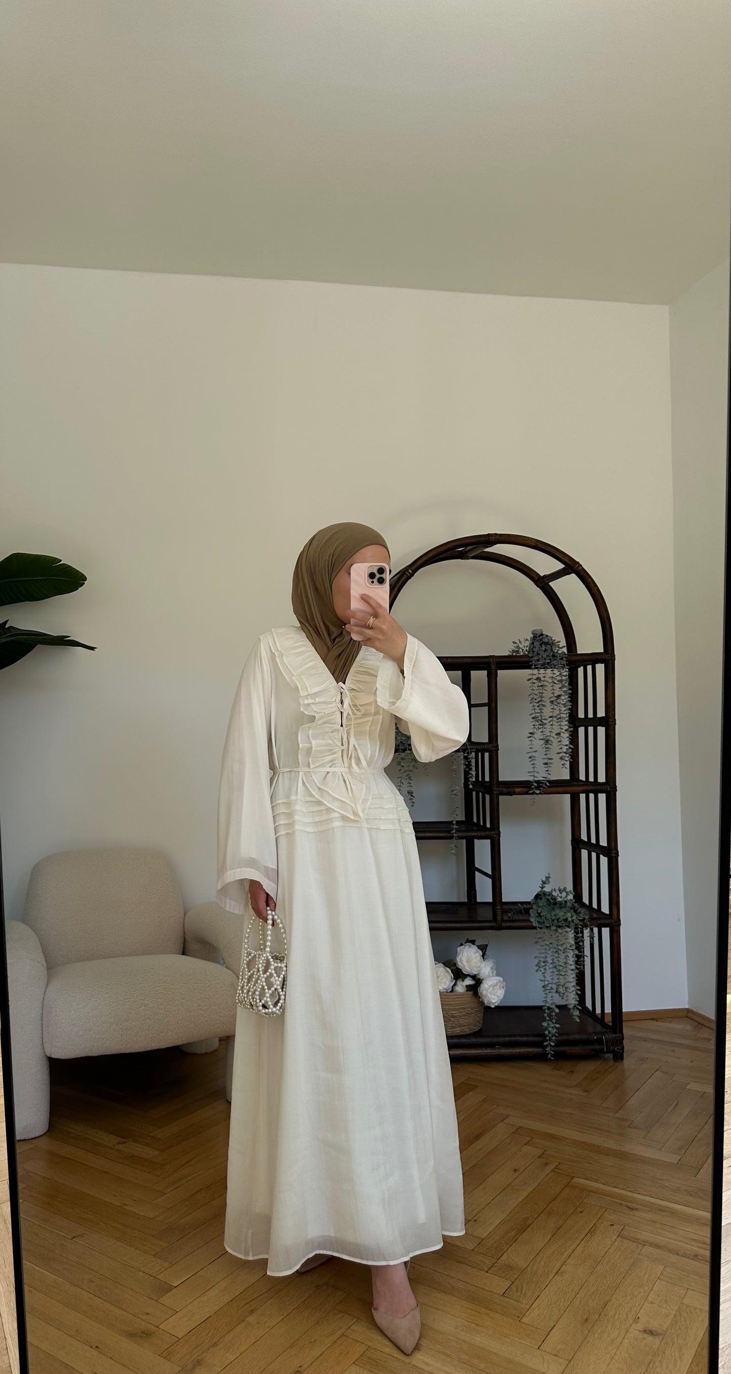 Ella Kleid Weiss