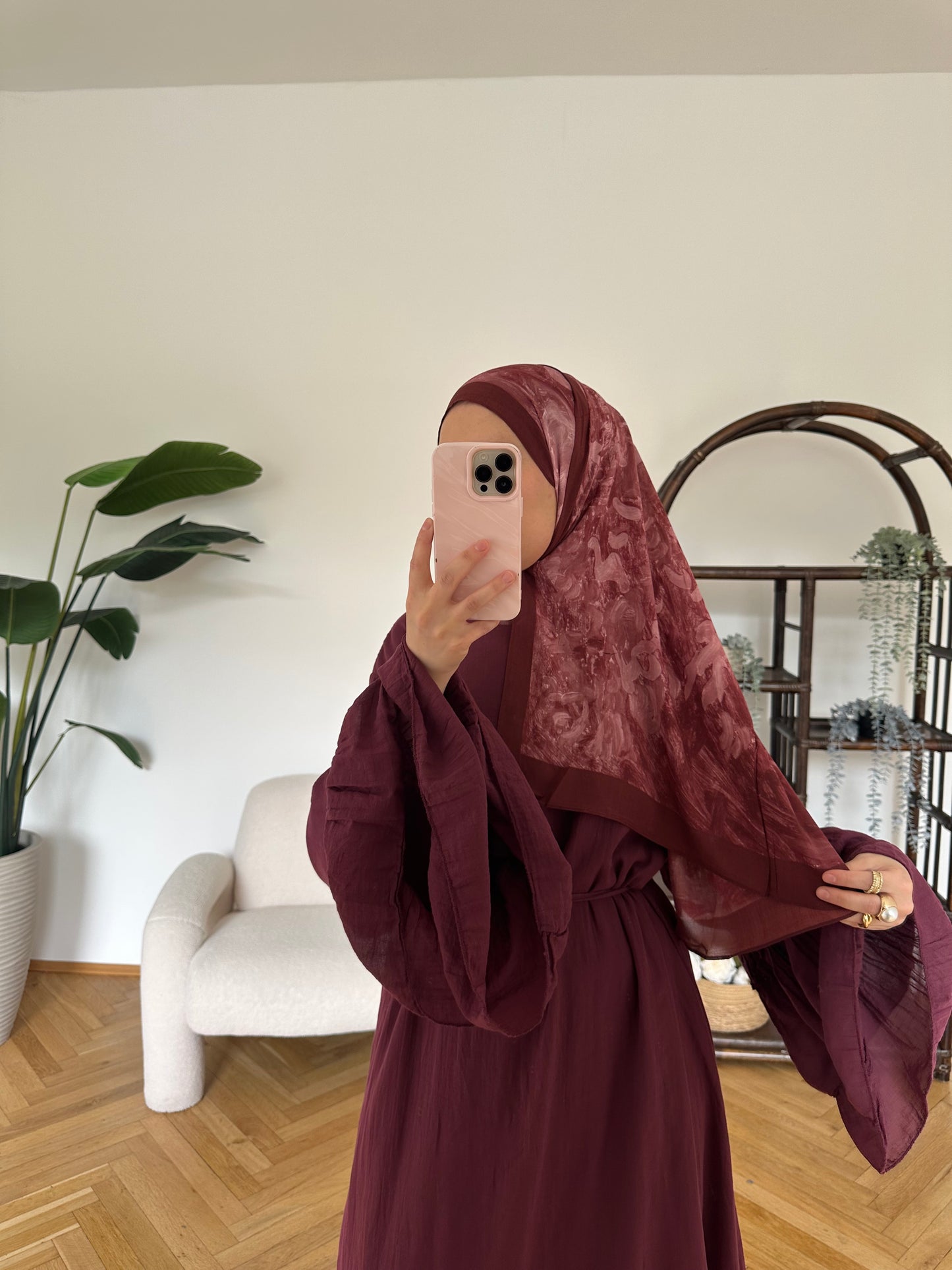 Sade Scarf Bordo