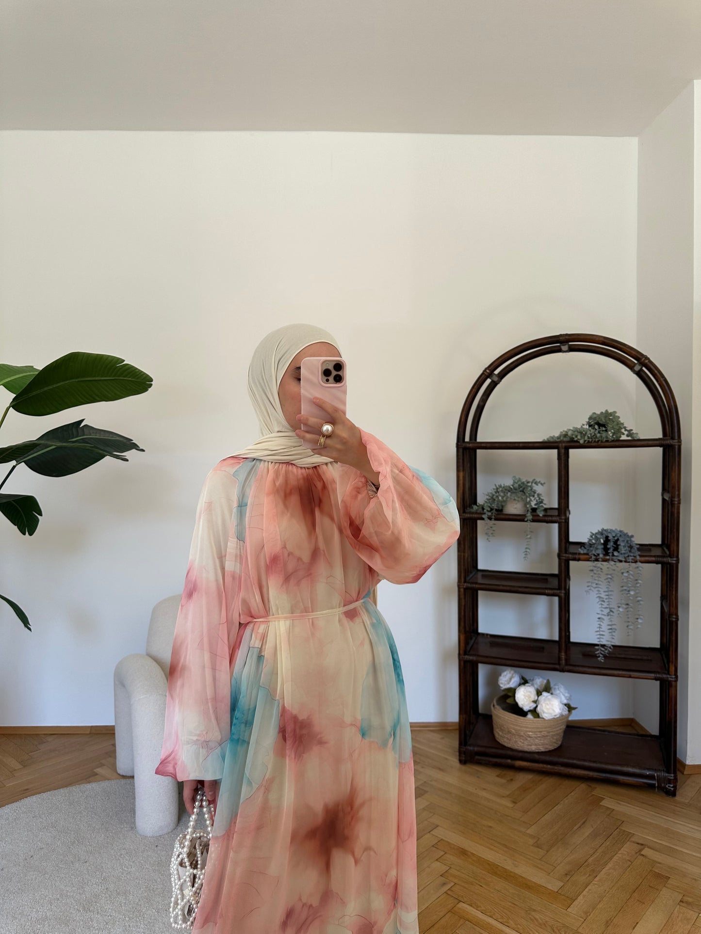 Inci Kleid Pink