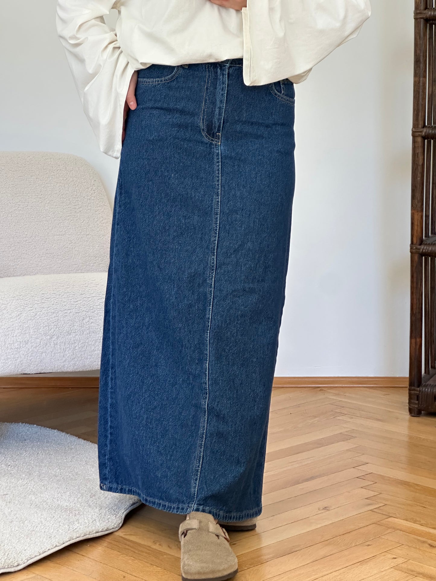 Jeansrock Dunkelblau
