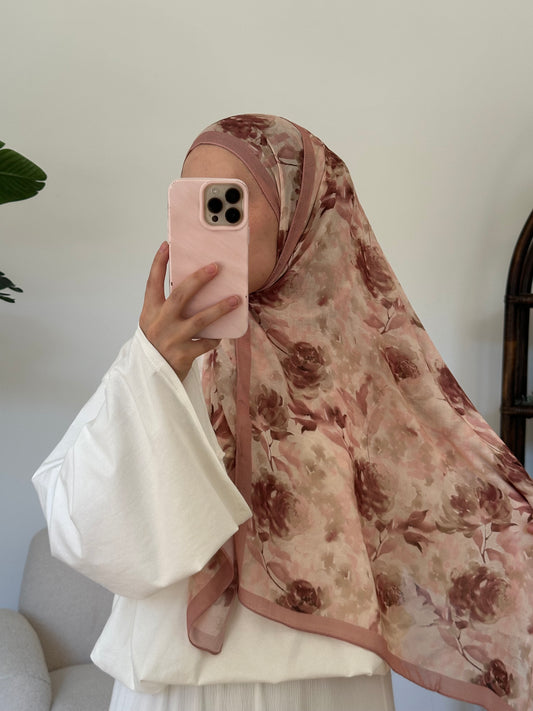 Rami Rose Scarf Rosa