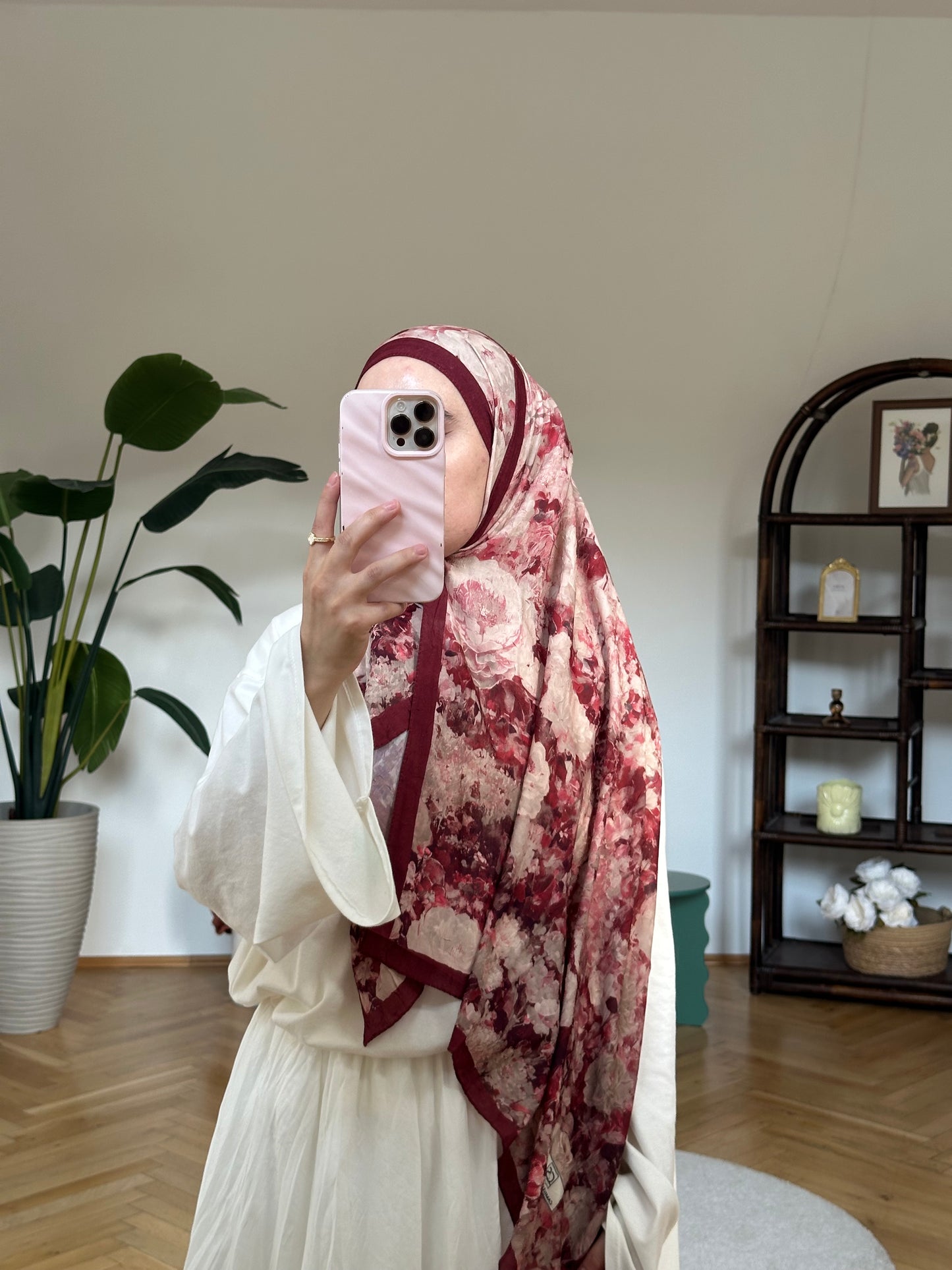 Ala Scarf Bordeaux