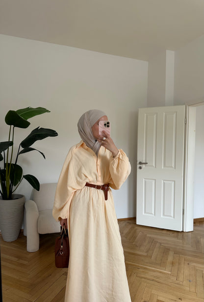 Farah Kleid Aprikose