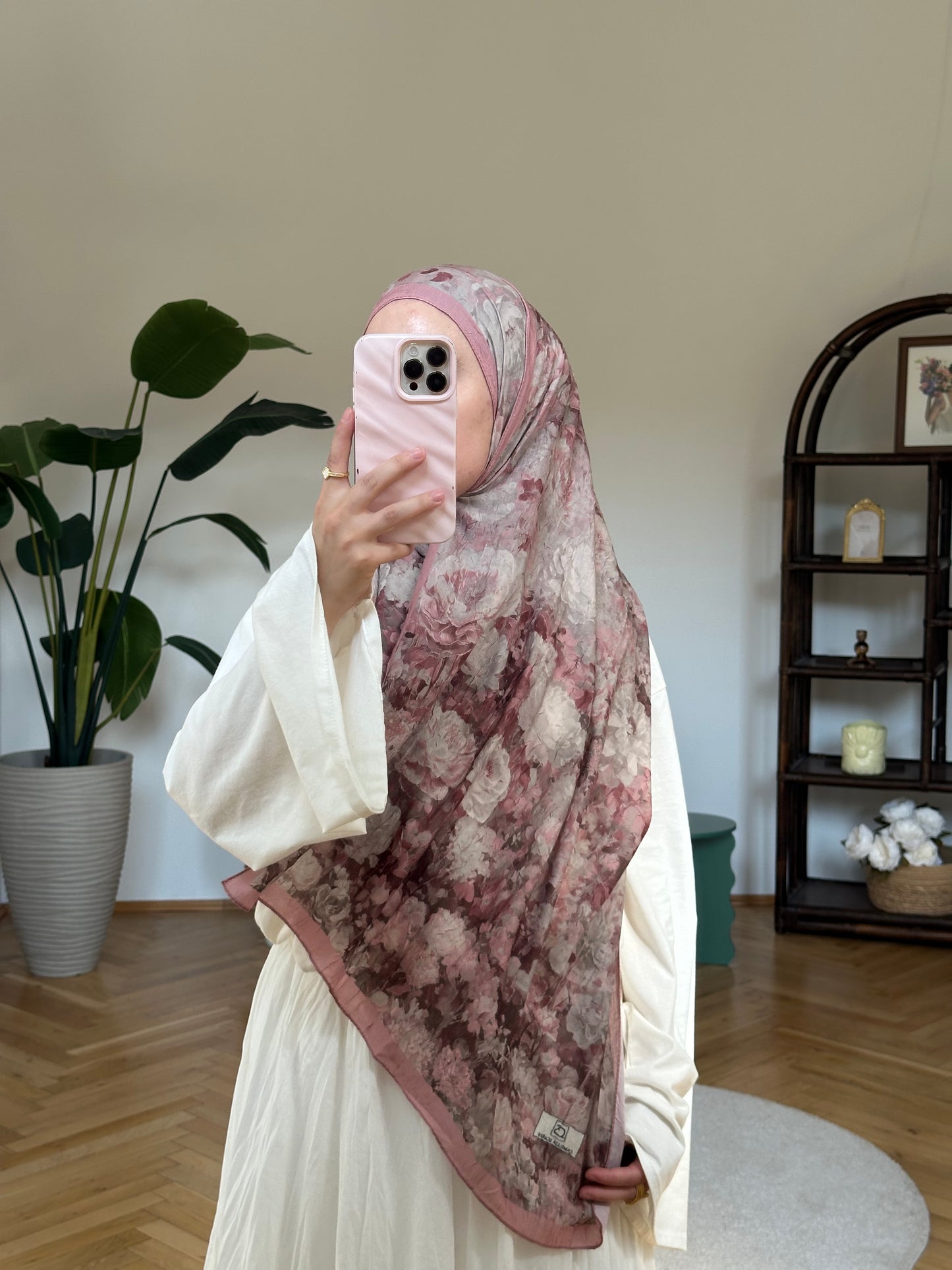 Ala Scarf Rosa