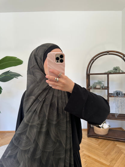Zarif Scarf Schwarz
