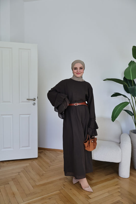 Pamuk Kleid Braun