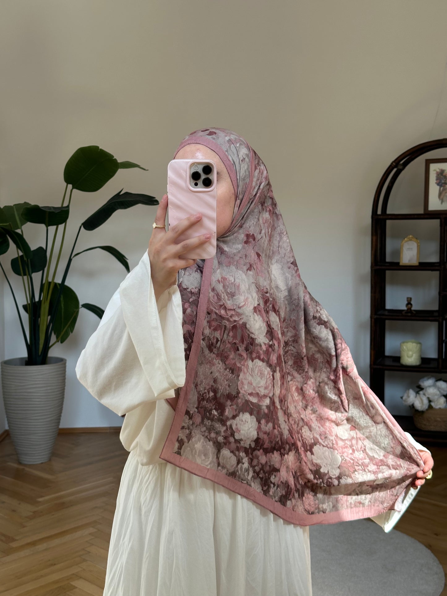 Ala Scarf Rosa