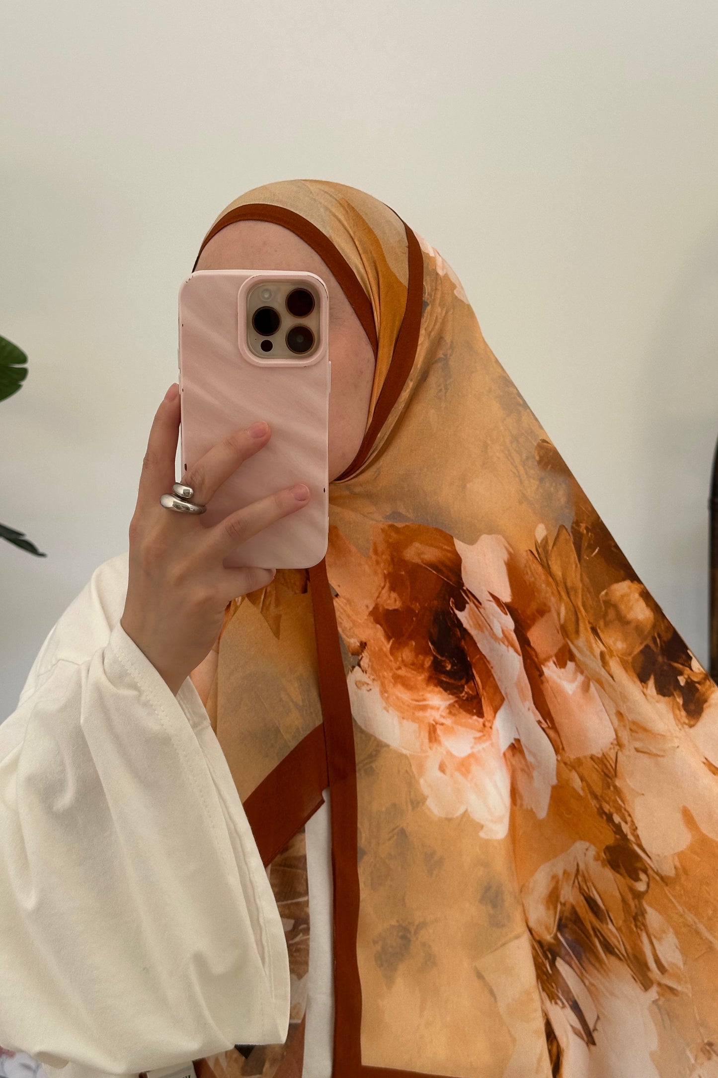 Layla Scarf Orange