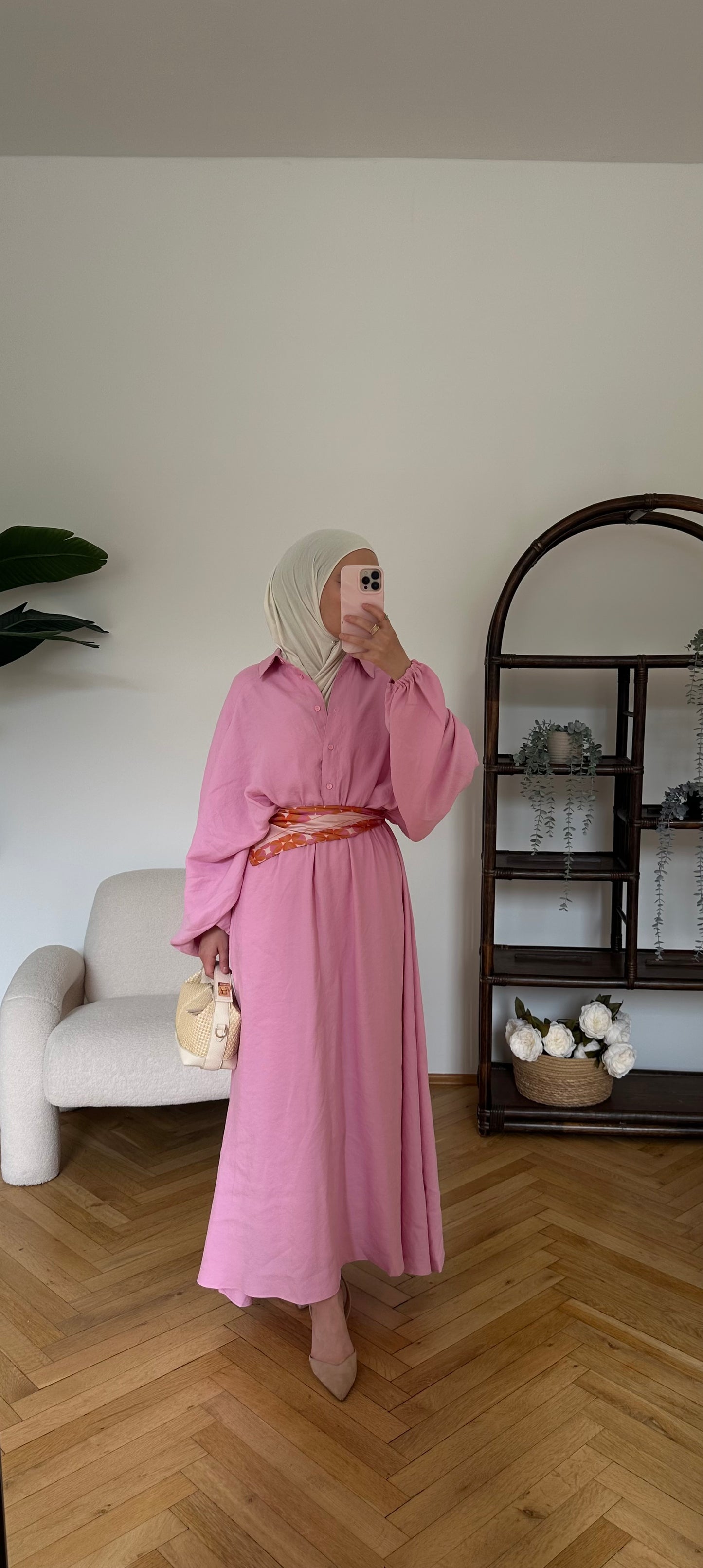 Farah Kleid Rosa