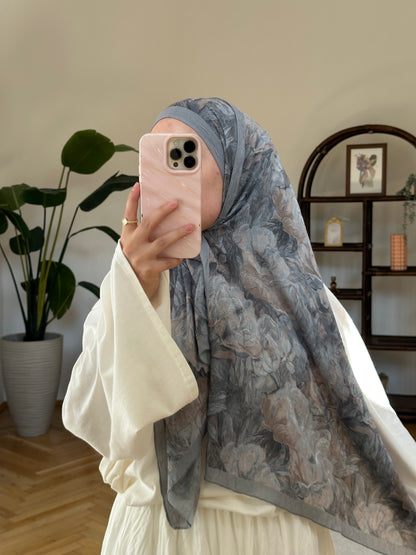 Tara Scarf Blau