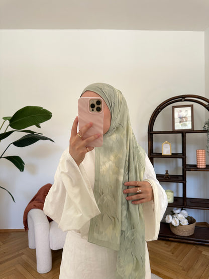 Sanft Scarf Grün