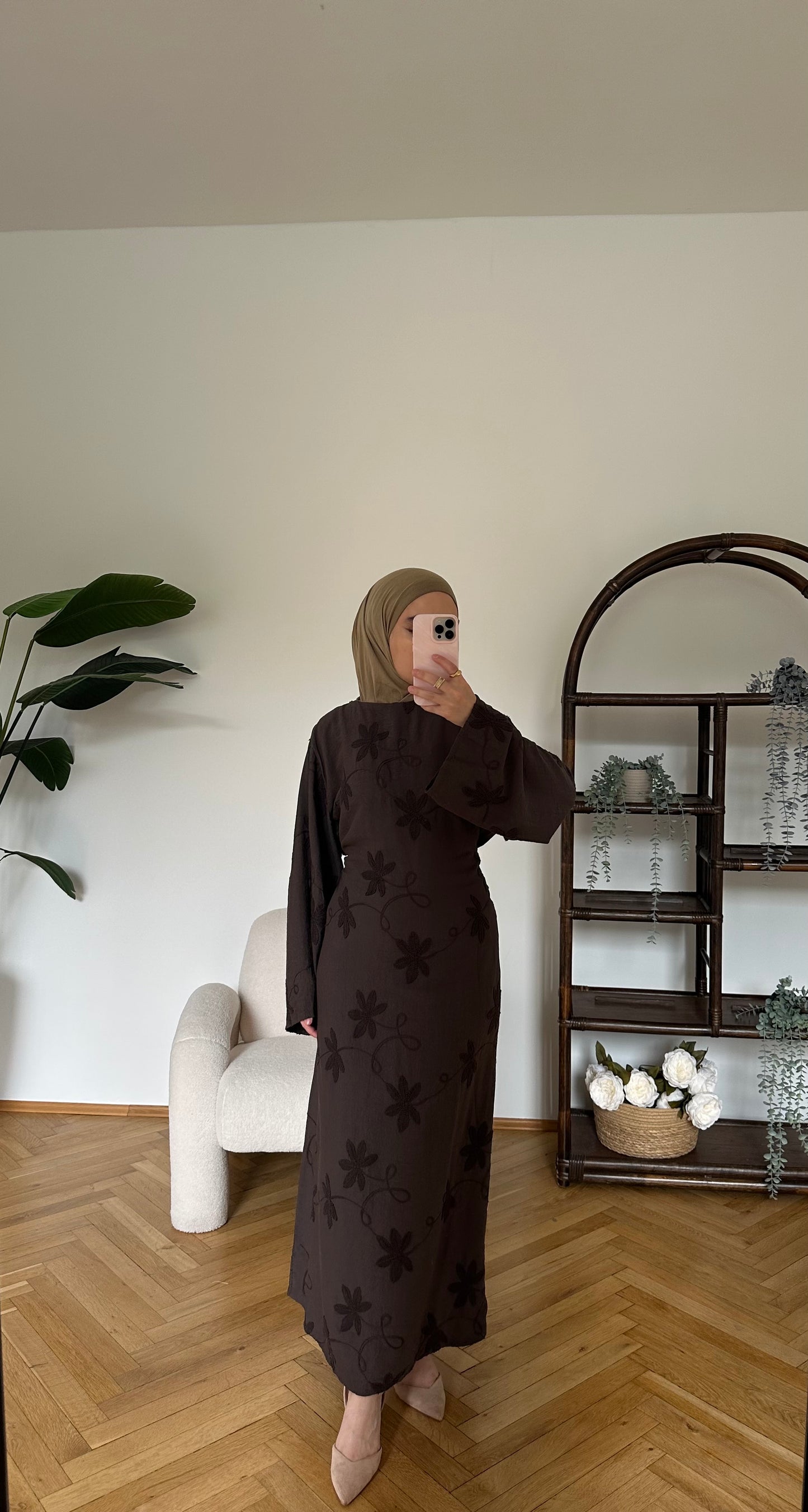 Zarif Kleid Braun