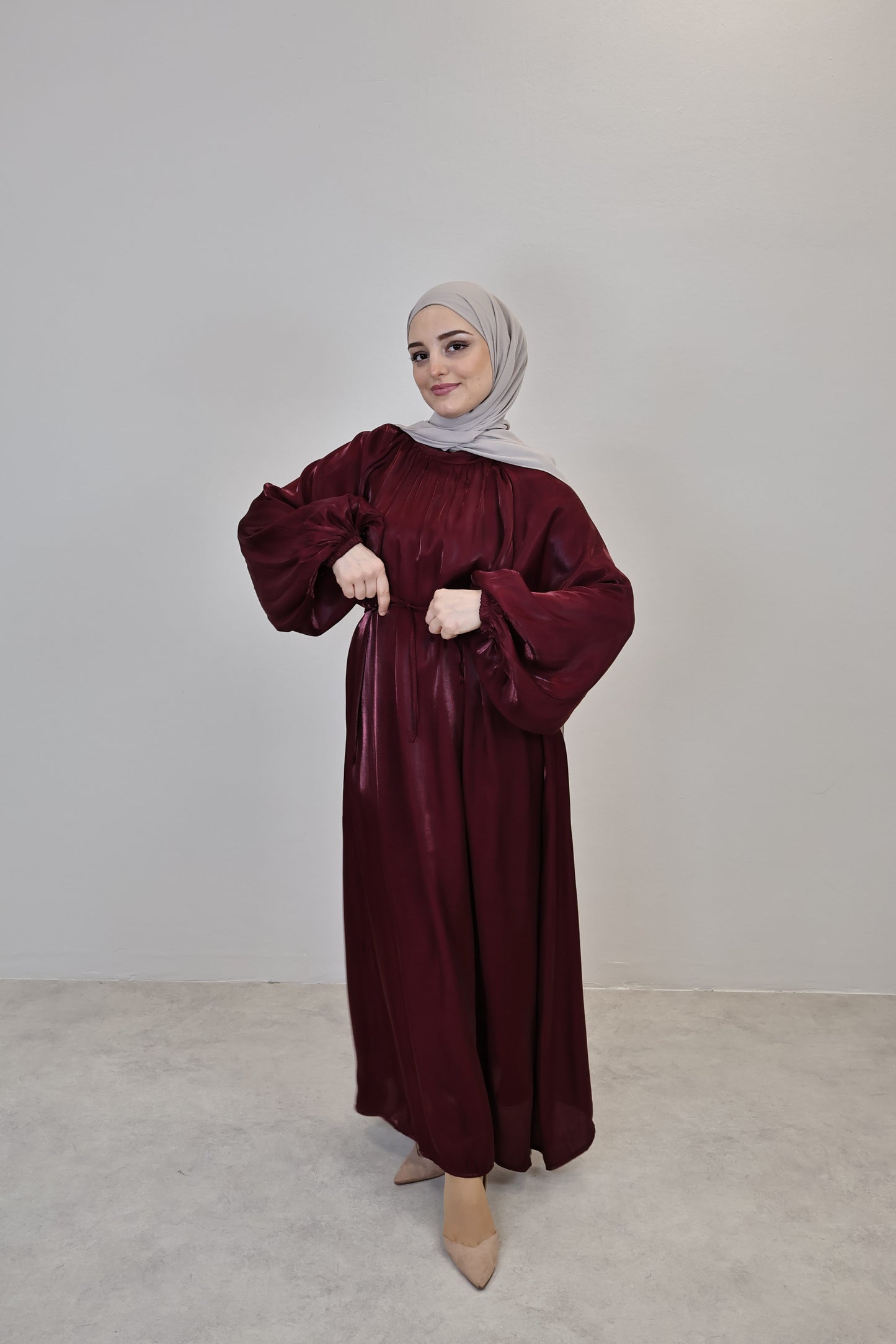 Hümra Kleid Bordeaux