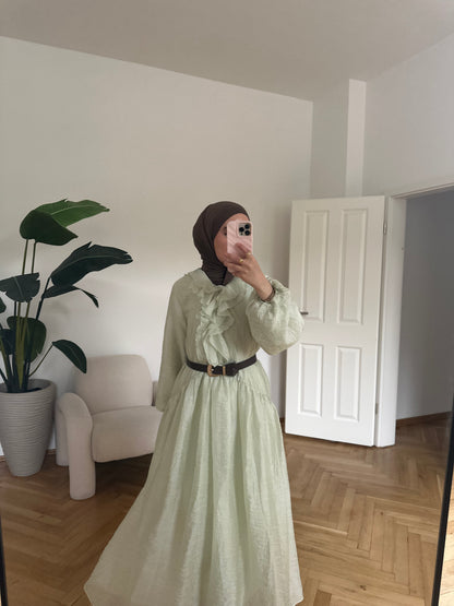 Sara Kleid Grün