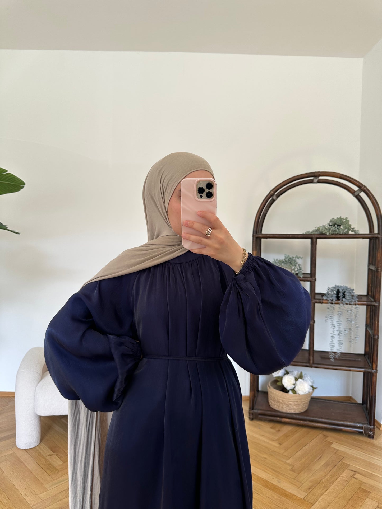 Hümra Kleid Marineblau