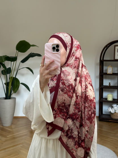 Ala Scarf Bordeaux