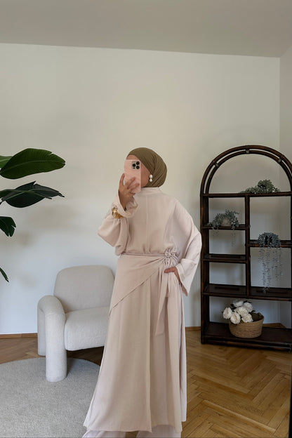 Hüda Zwei-Teiler Beige