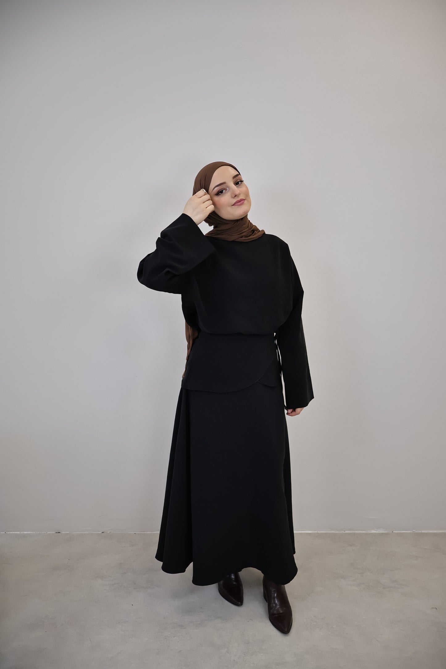 Taille Zwei-Teiler Schwarz