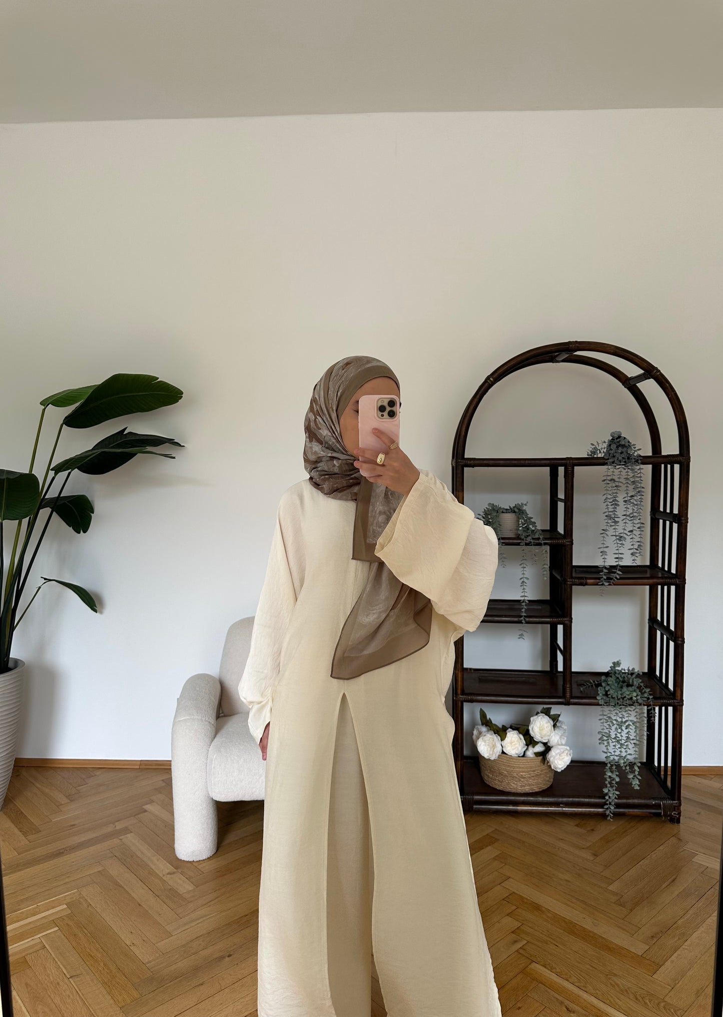 Nida Zwei-Teiler Creme