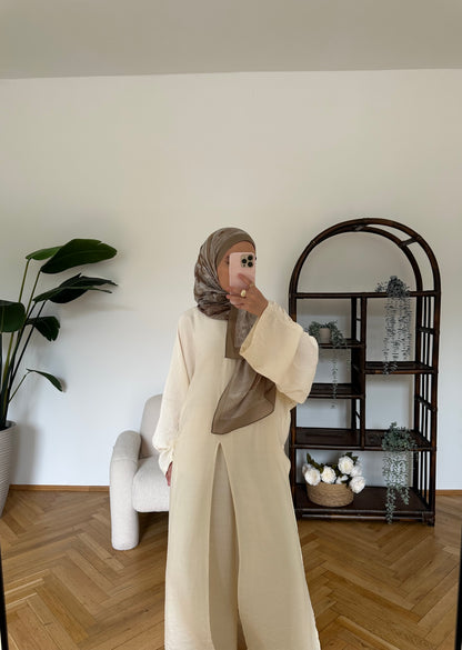 Nida Zwei-Teiler Creme