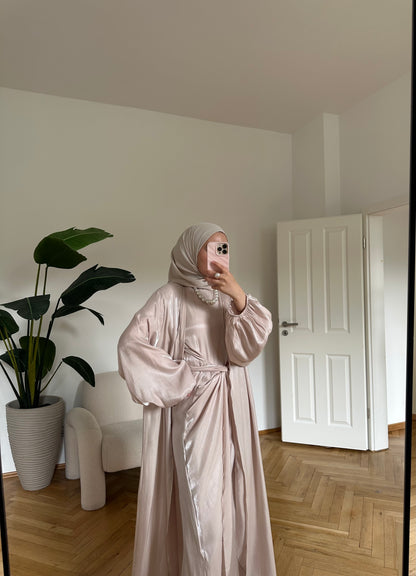 Glanz Abaya Beige