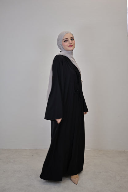 Abaya Schwarz