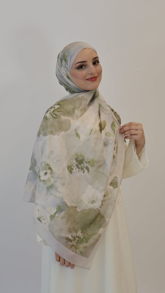 Layali Scarf Grün