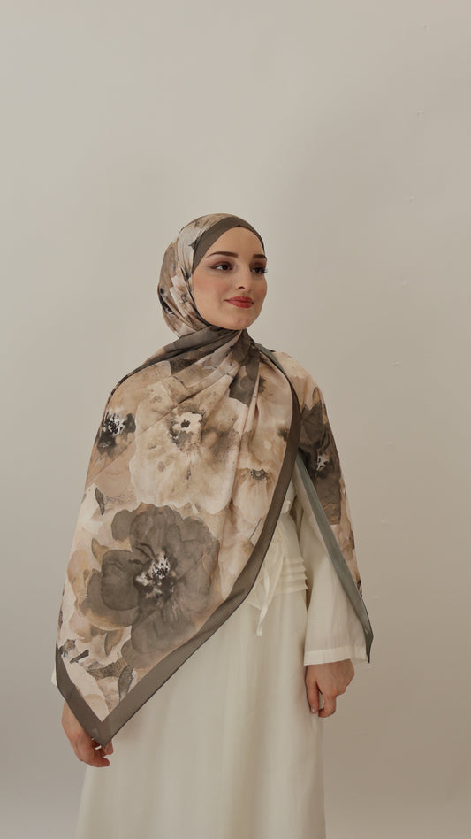 Layali Scarf Braun