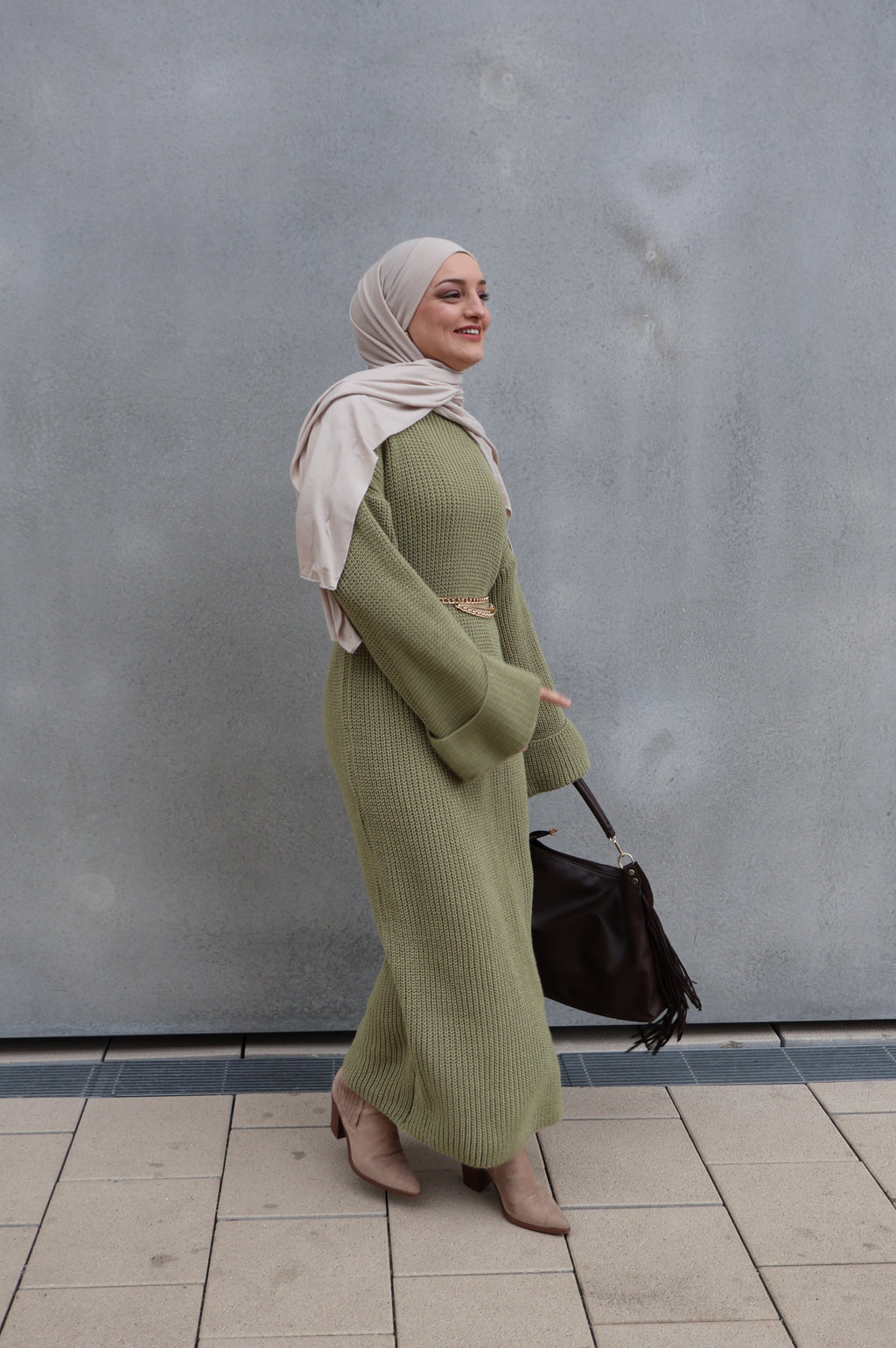 Pearl Kleid Olive