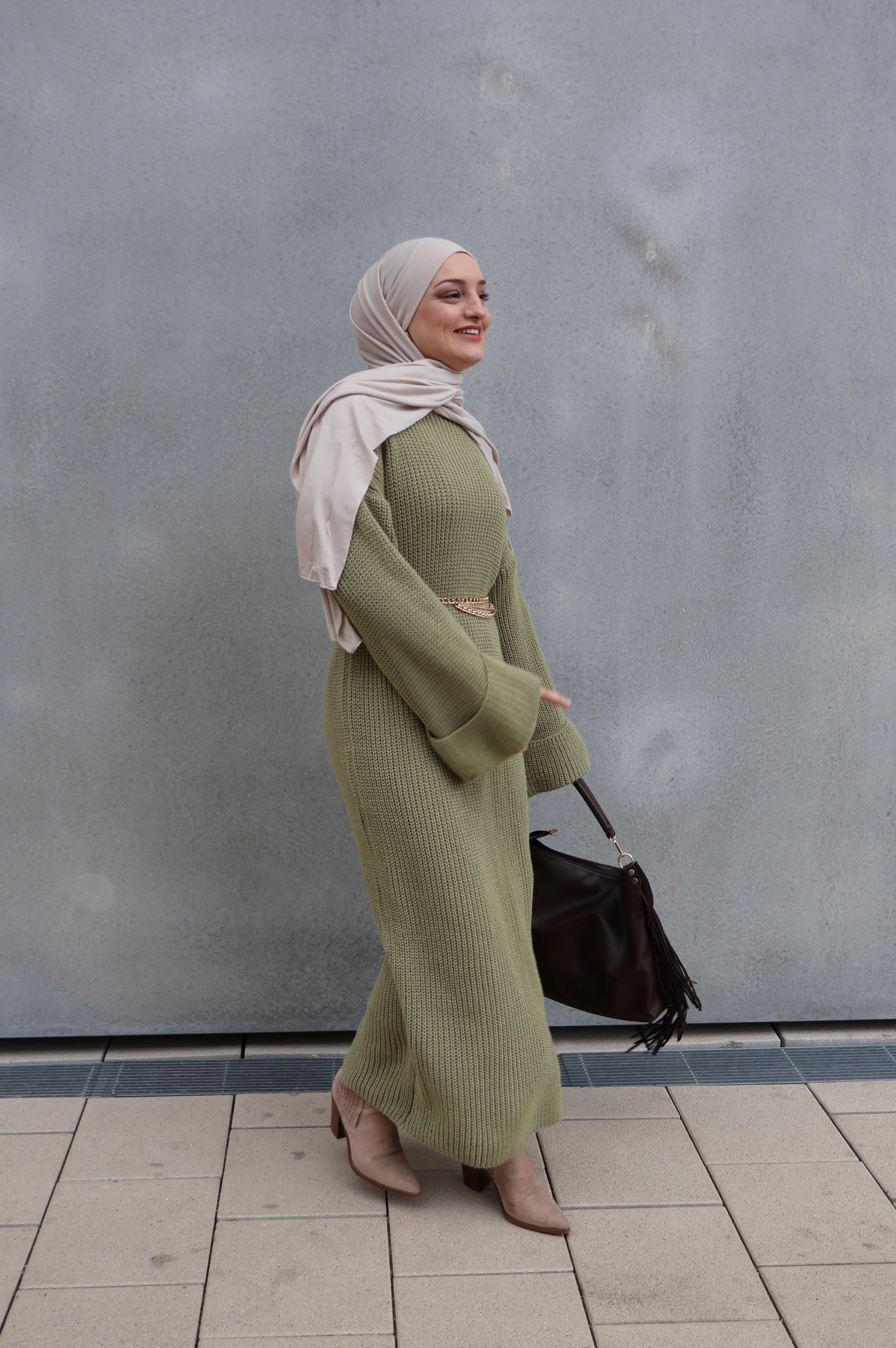 Pearl Kleid Olive