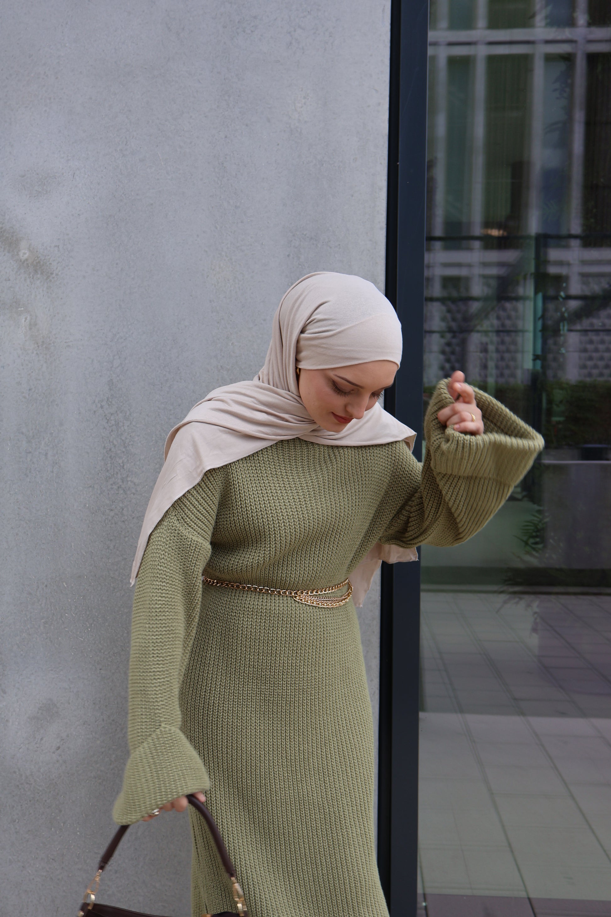 Pearl Kleid Olive