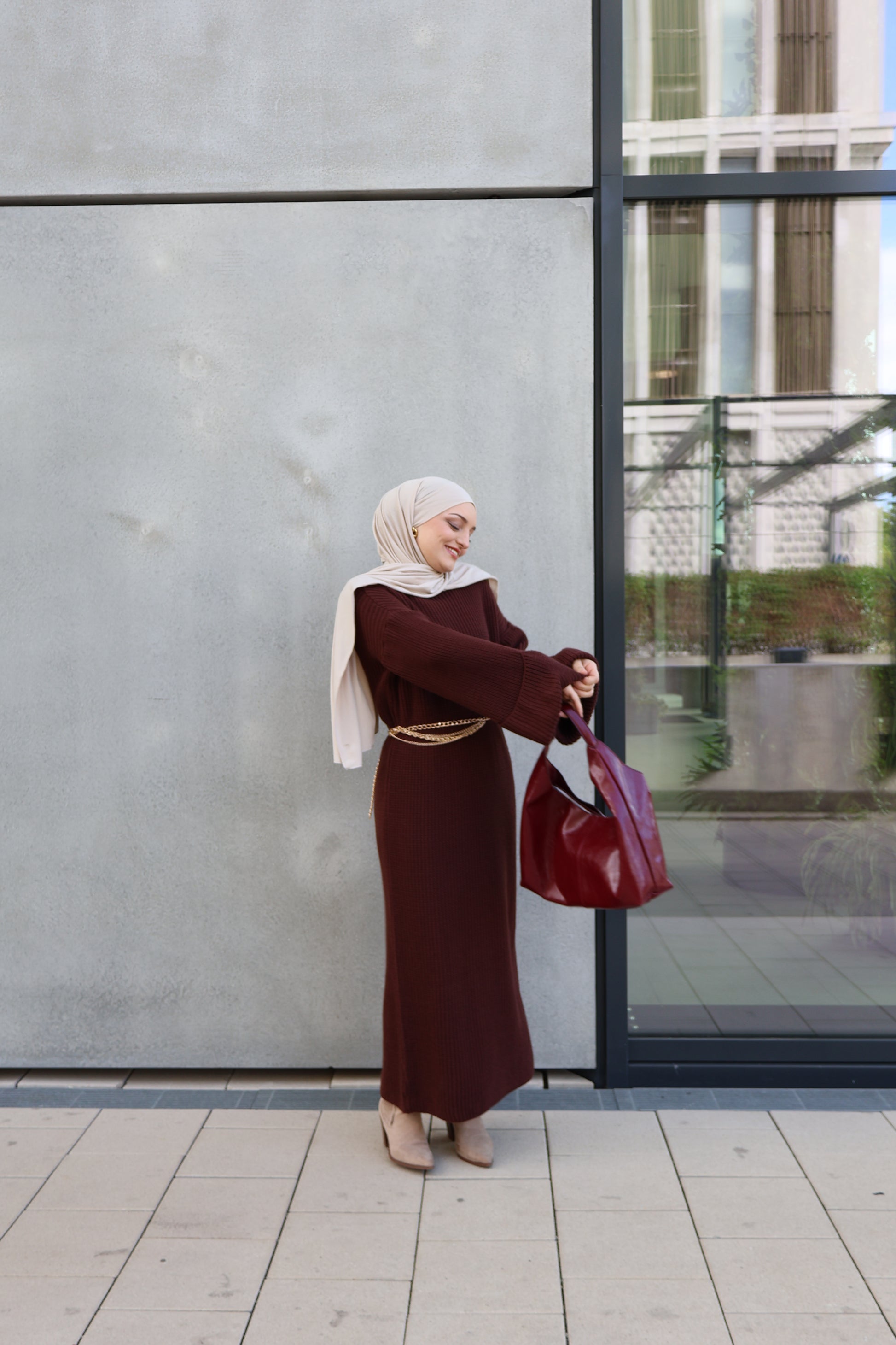 Pearl Kleid Braun