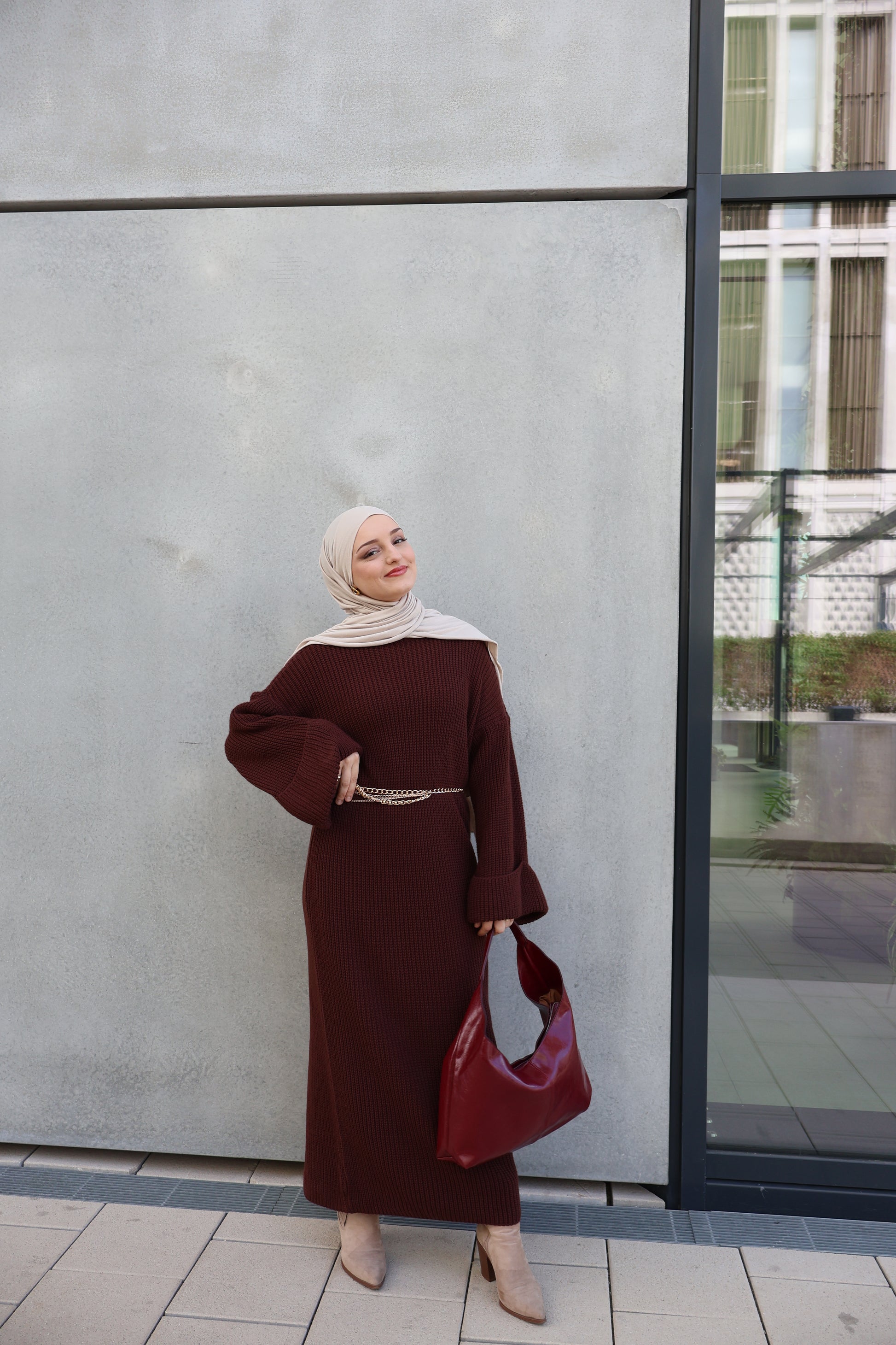 Pearl Kleid Braun