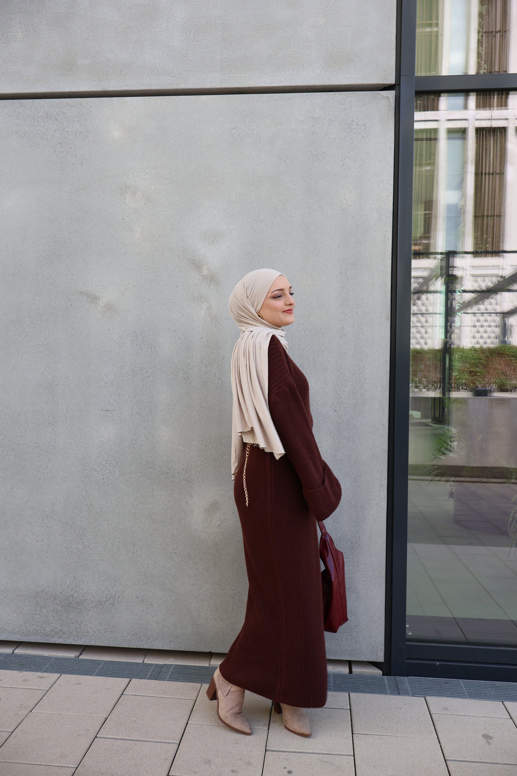 Pearl Kleid Braun