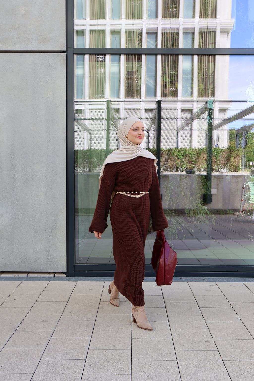Pearl Kleid Braun